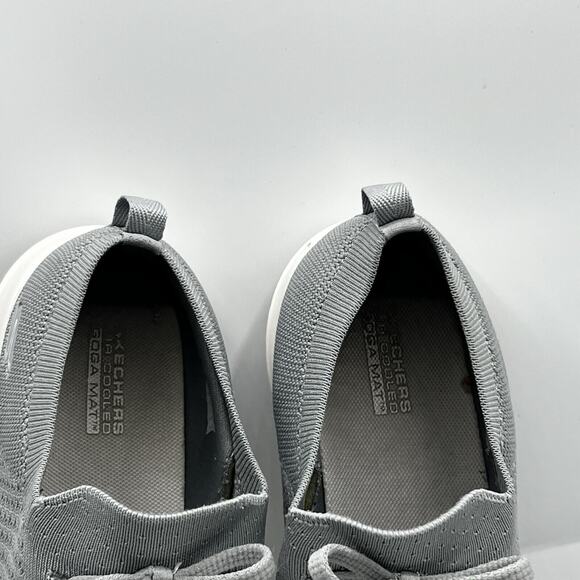 Skechers Go Walk Joy Womens Size 8 Gray Athletic Running Shoes Sneakers 56073 - Picture 13 of 14